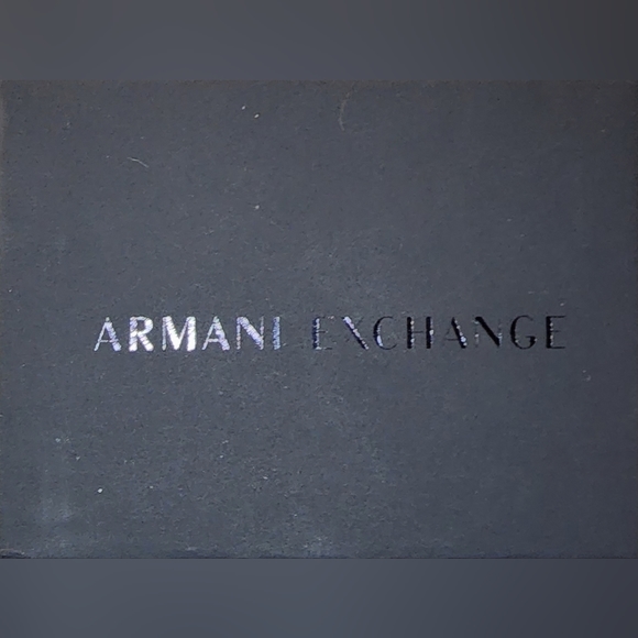 Armani Exchange Three-Hand Gunmetal Stainless Steel Watch - Picture 10 of 10